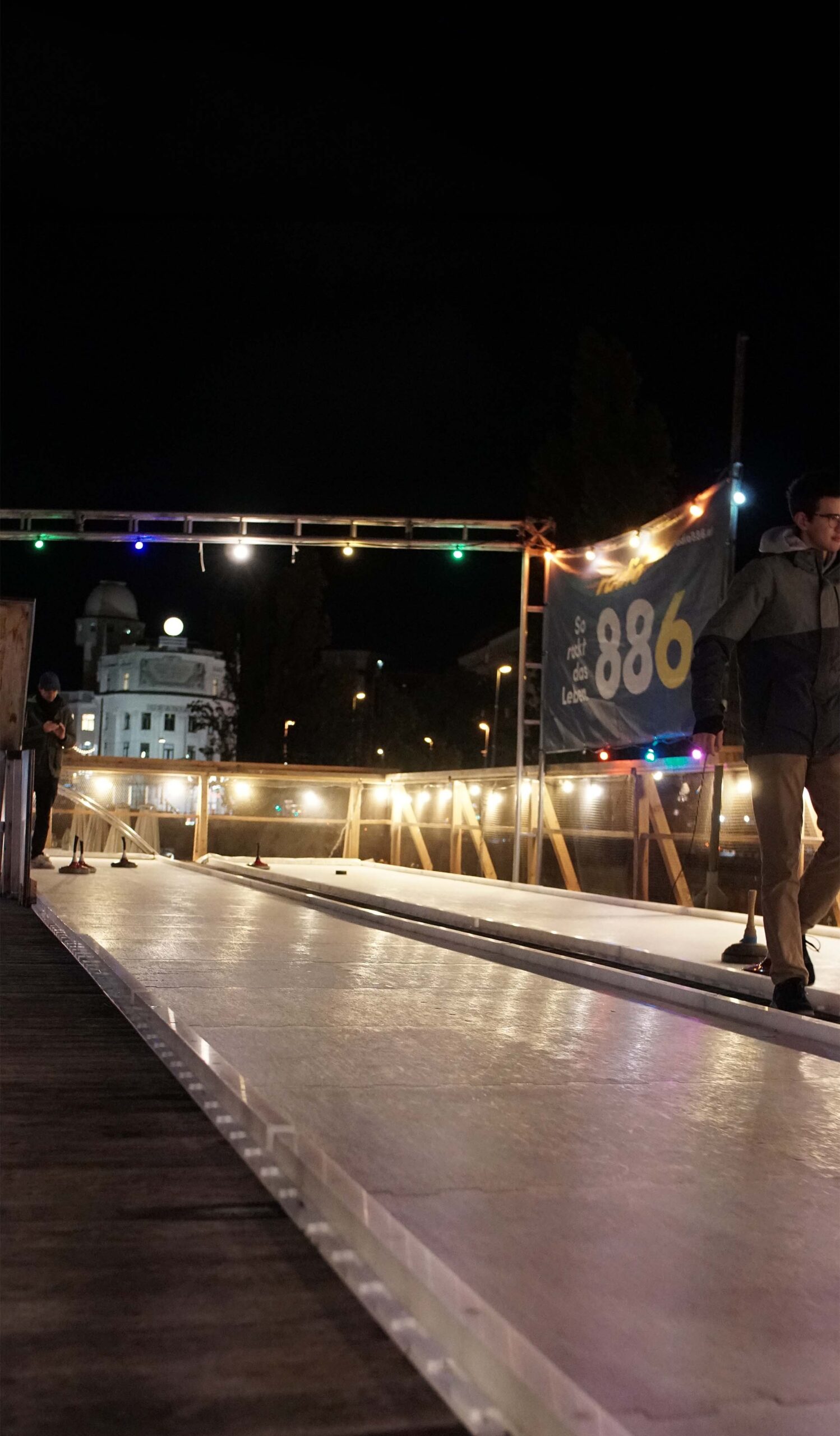 Eisstockschießen Foto