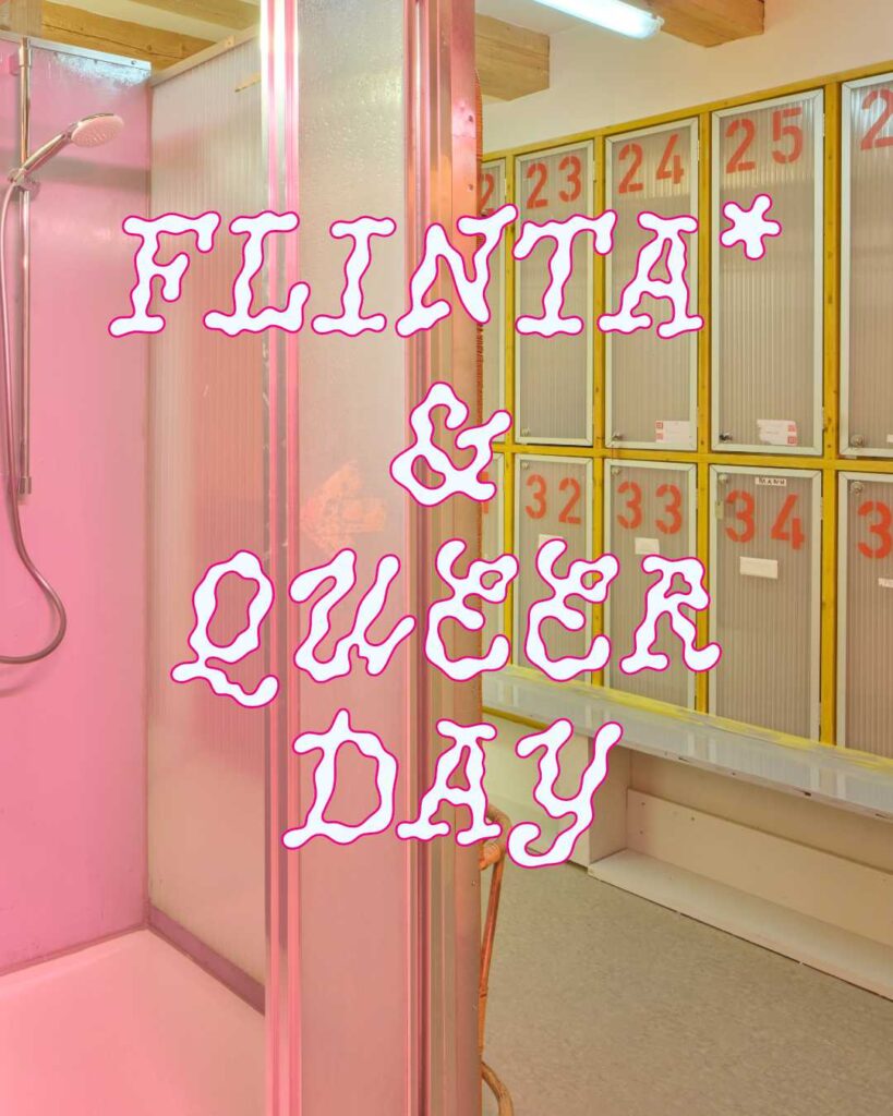 ONE LAST AUFGUSS: Flinta* & Queer Sauna Day